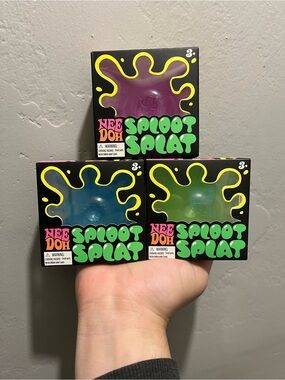 Needoh Sploot Splat Set Of 3